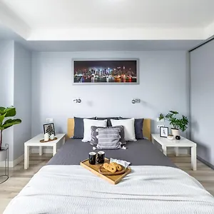 Z Widokiem Na Panorame Miasta Apartament Kraków